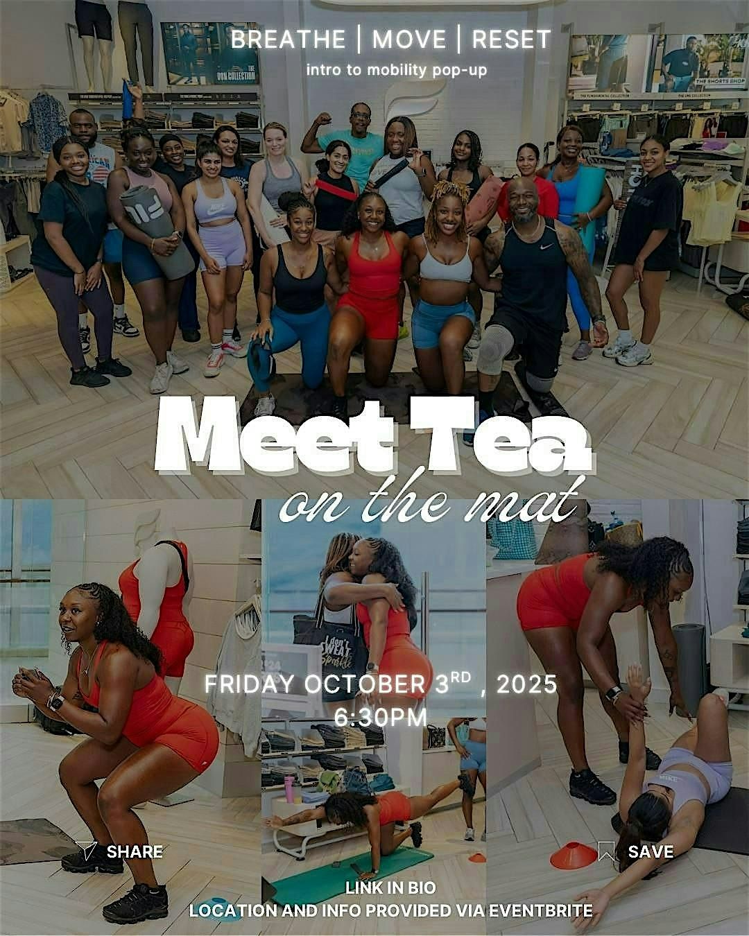 Meet Tea on the Mat: Intro to Mobility