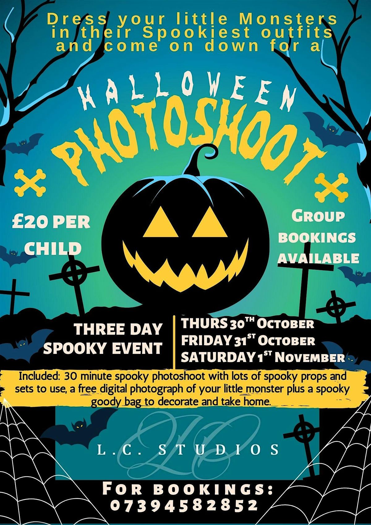 HALLOWEEN SPOOKY PHOTOSHOOT