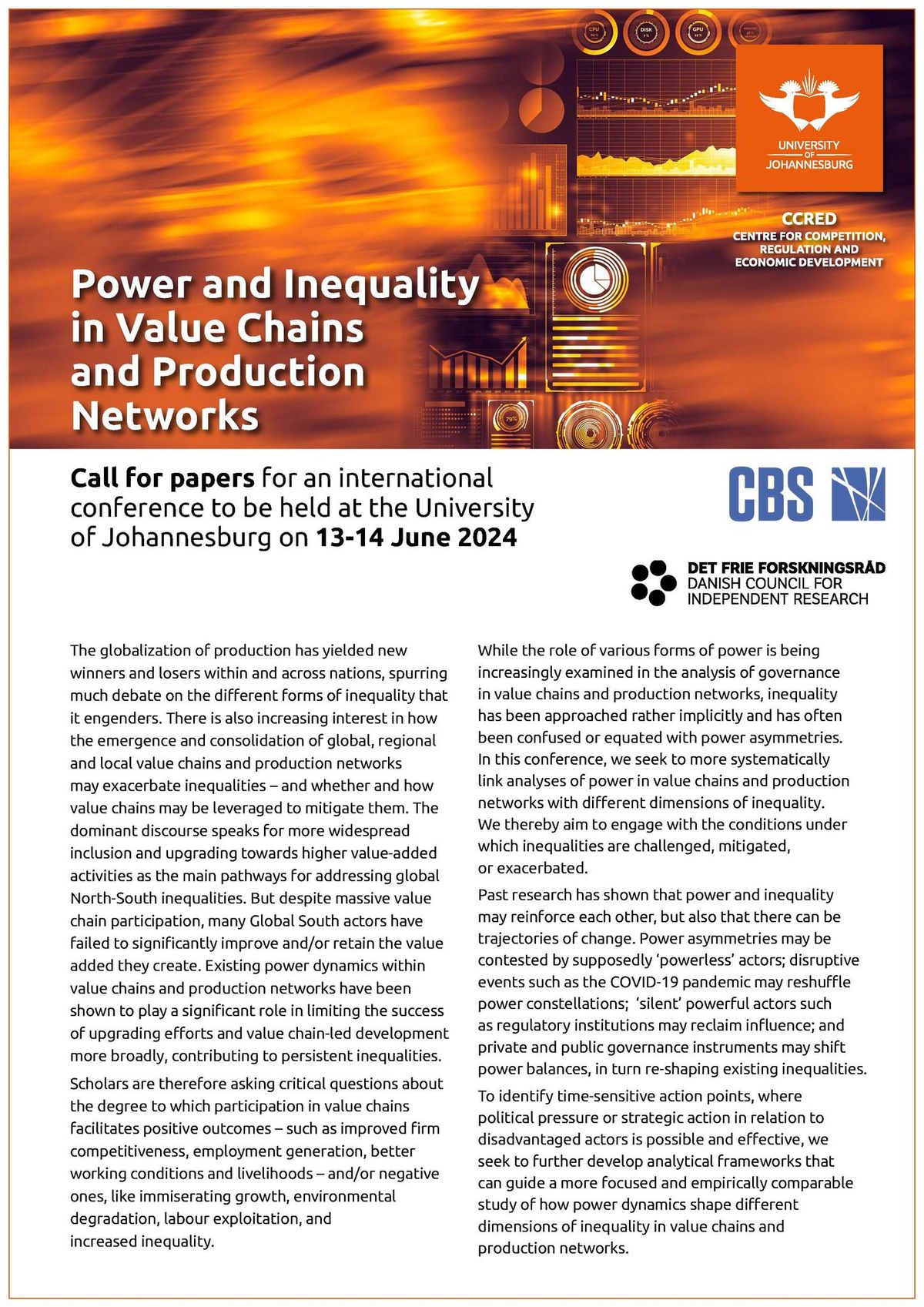 Power and Inequality in Value Chains and Production Networks