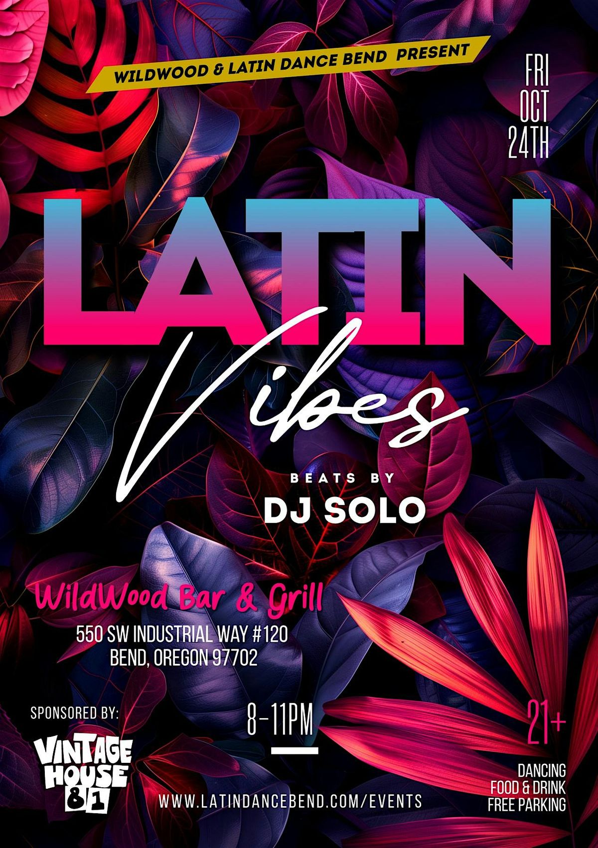 LATIN VIBES @ WILDWOOD