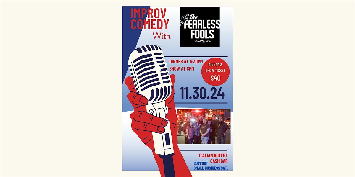 Improv Comedy - The Fearless Fools at Hale Street Center