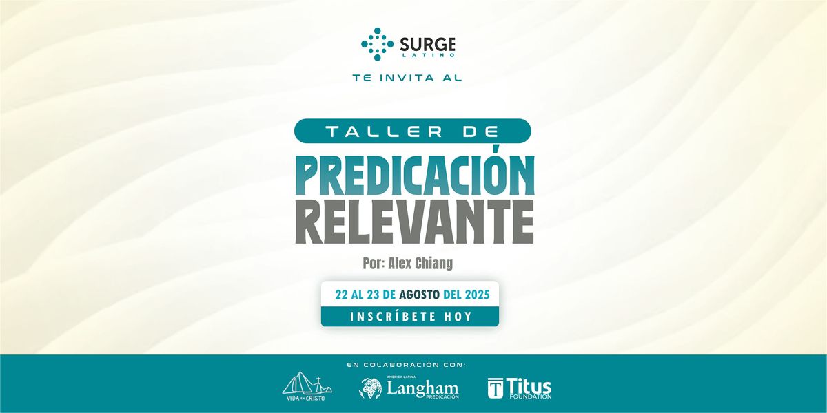 Taller - Predicacion Relevante