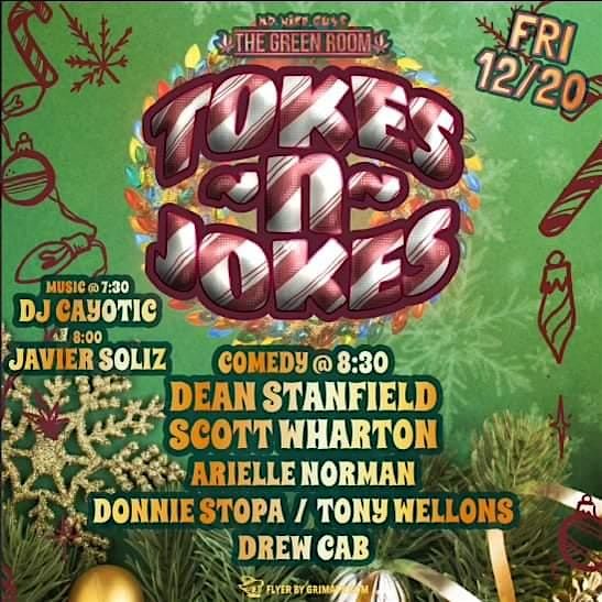 Tokes N Jokes with Dean Stanfield