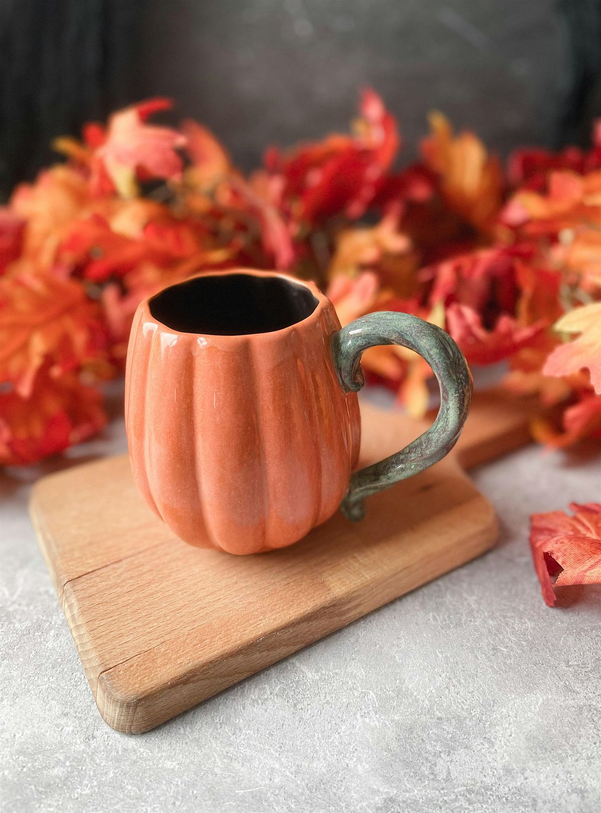 Pumpkin Mug Painting