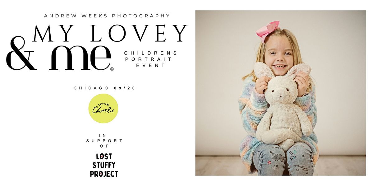 My Lovey & Me Portrait Event - Sept 20th - - CHICAGO