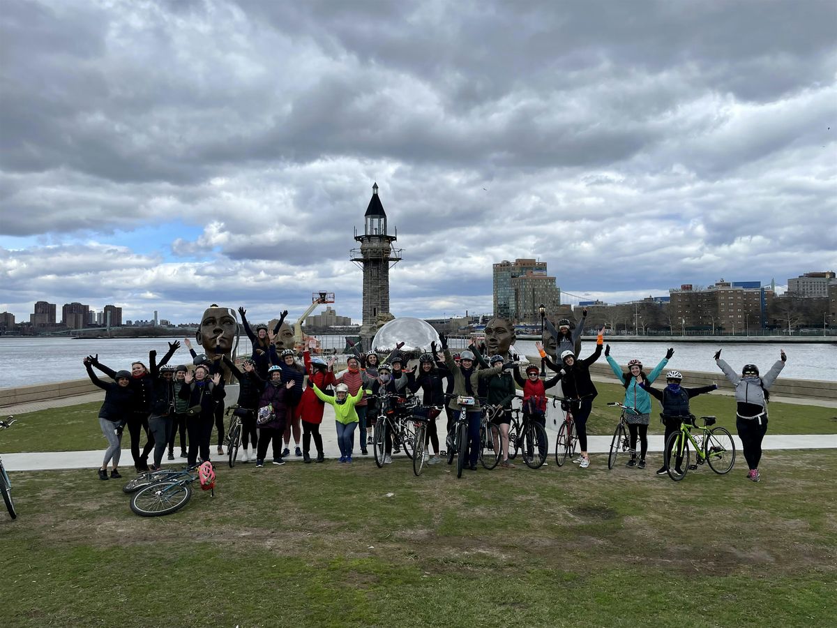 WE Bike the Roosevelt Island Cherry Blossoms