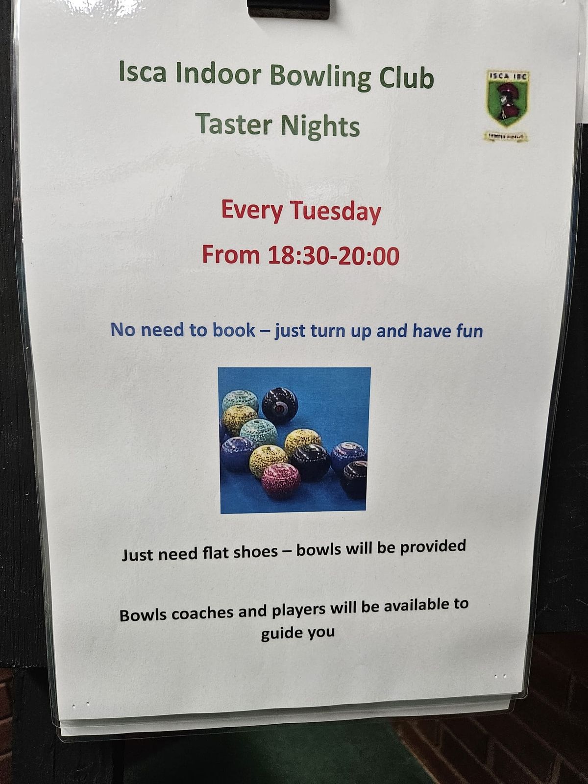 Free weekly bowling taster sessions