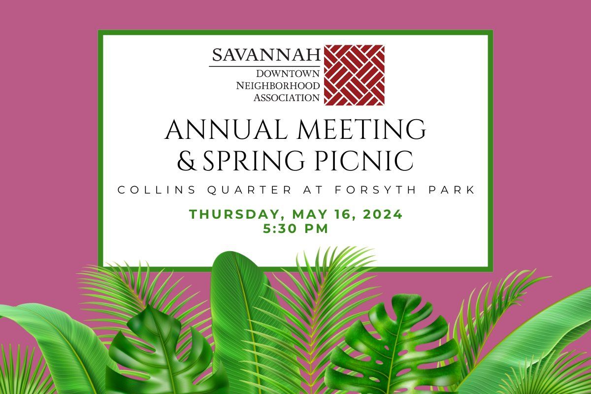 2024 Annual Meeting + Spring Picnic