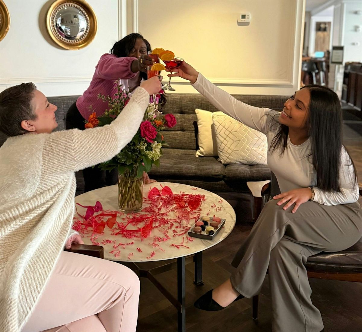 Galentine's Day at Spoke & Steele with Bouquet Making