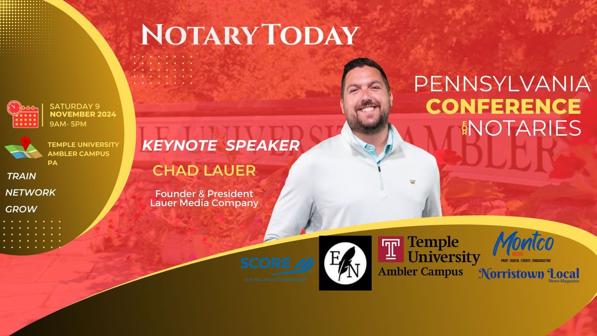 3rd Annual Pennsylvania Conference for Notaries