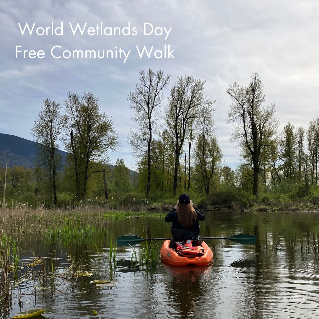  *FREE* Guided Community Walk for World Wetlands Day