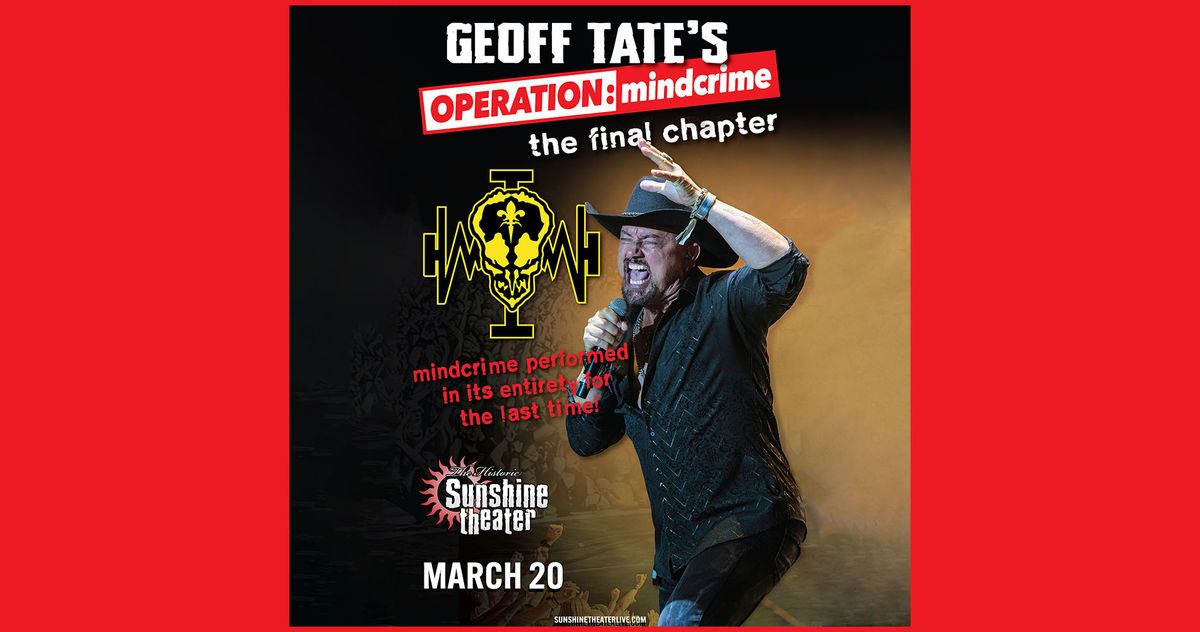 Geoff Tate's Operation: Mindcrime | ABQ NM