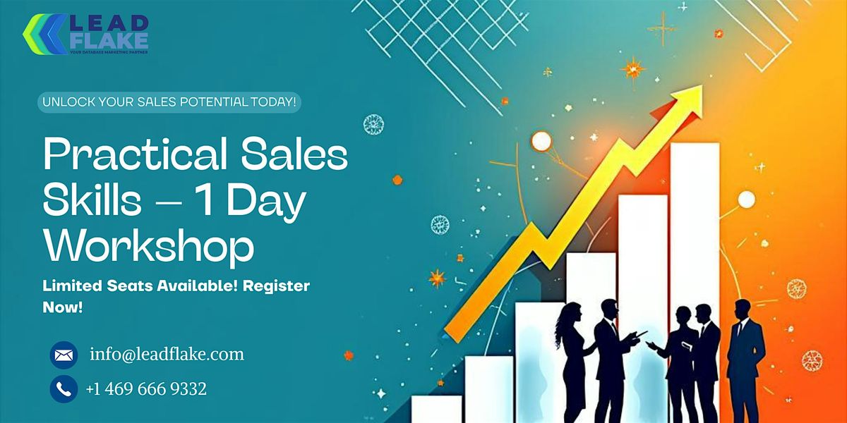Practical Sales Skills \u2013 1 Day Workshop in Frankfurt