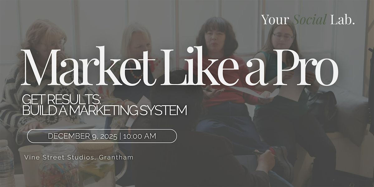 Get Results \u2013 Build a Marketing System