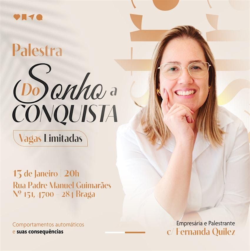 Palestra do Sonho a Conquista