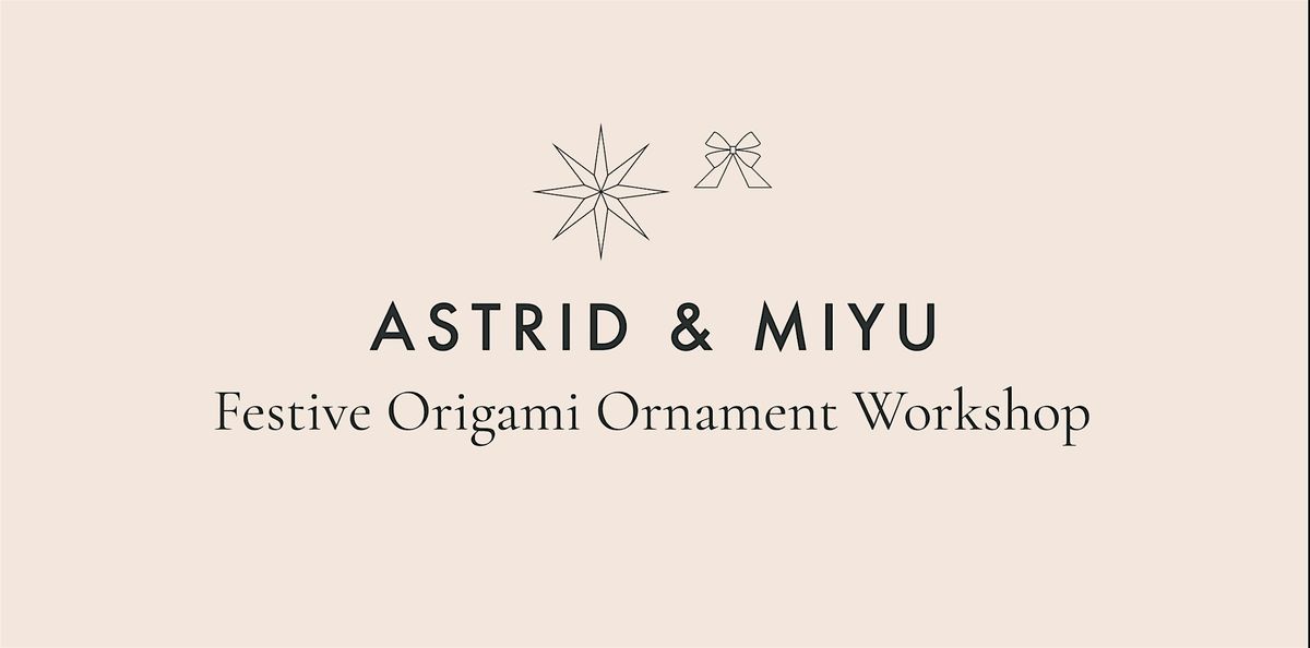 Sip & Craft with Astrid & Miyu (Amsterdam)