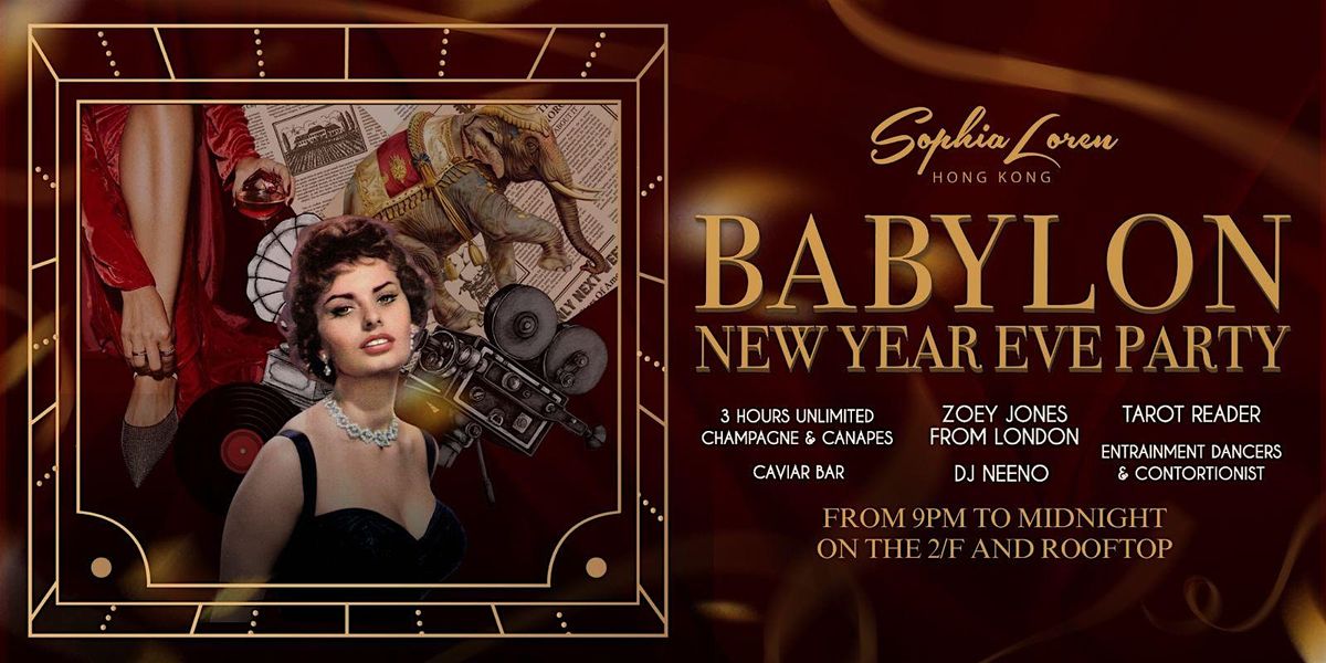 Babylon New Year Eve Party on 31 December 2024