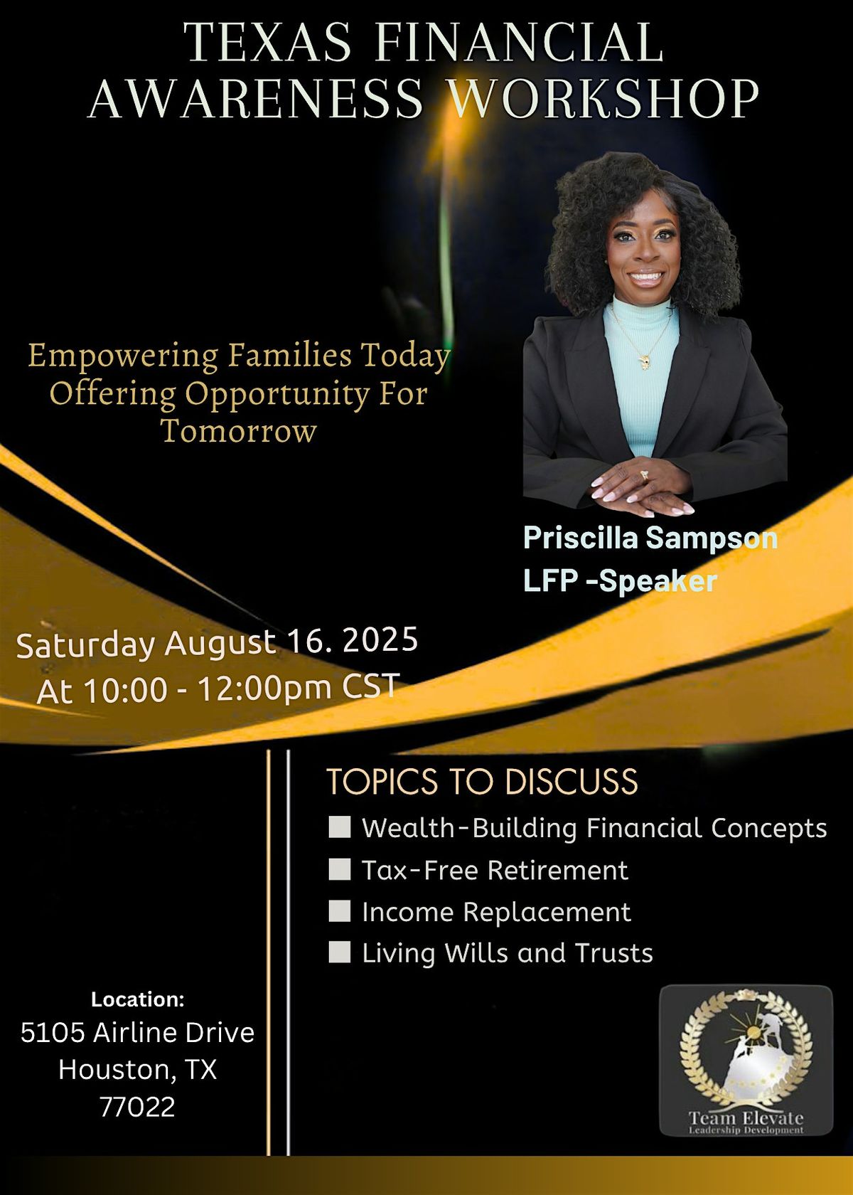 Texas Financial Awareness Workshop