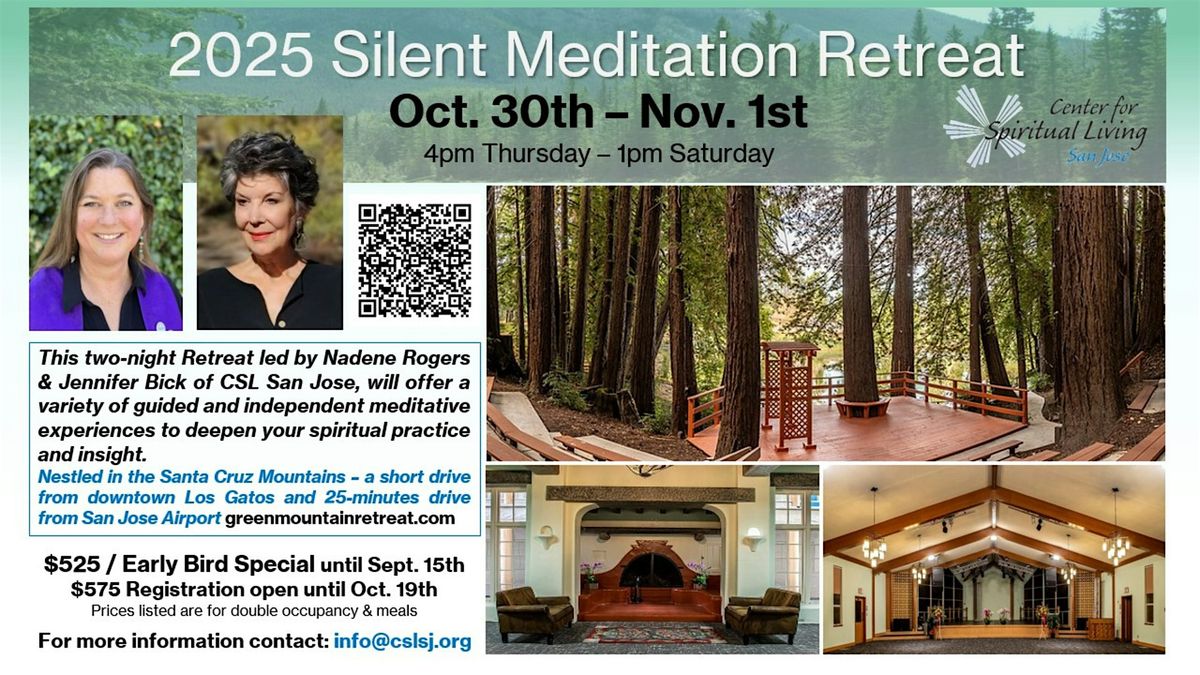 Silent Meditation Retreat at Green Mountain Retreat Center