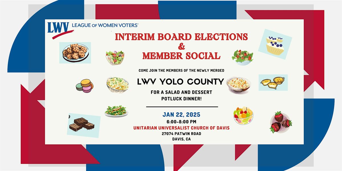 January Members Meeting: Interim Board Election & Member Social