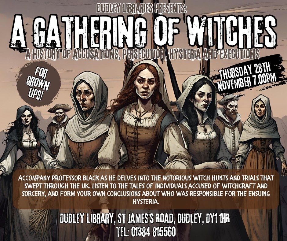 A Gathering of Witches @ Dudley Library