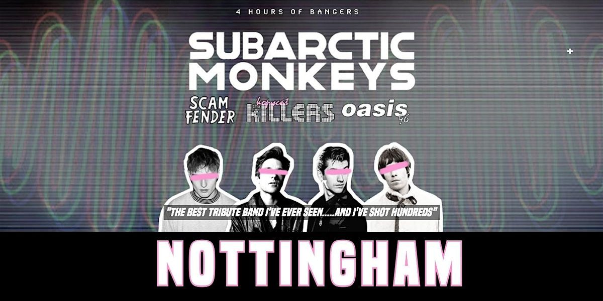 Arctic Monkeys Tribute - Nottingham The Level - November 15th 2025