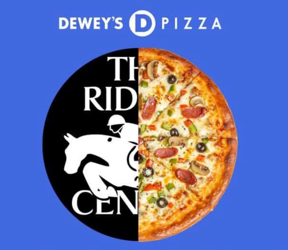 Riding Centre Dewey's Pizza Give Back Night