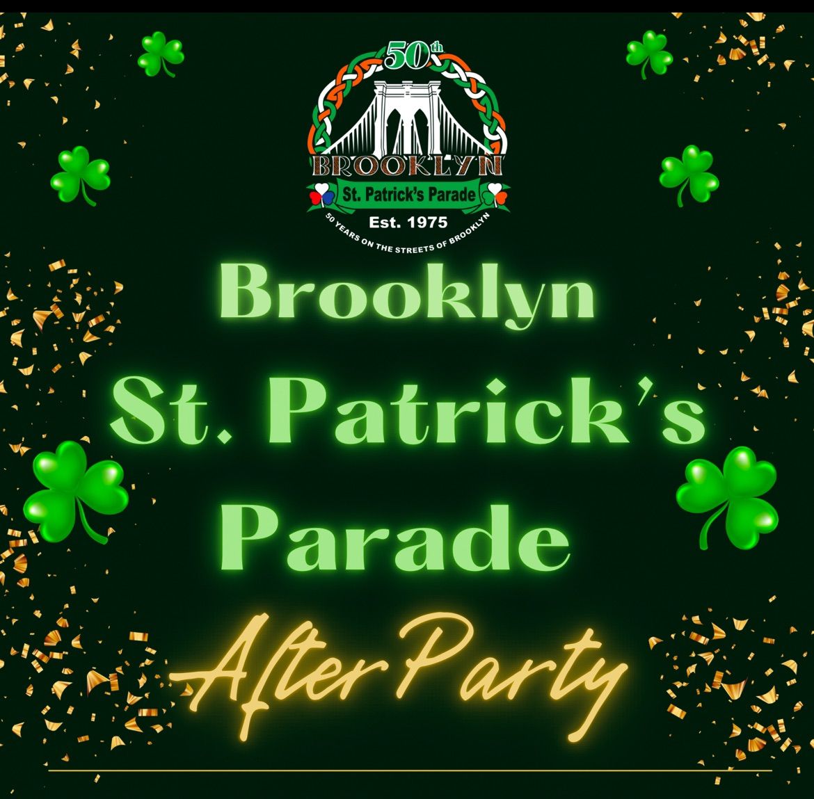 50th Brooklyn St. Patrick\u2019s Parade - After Party