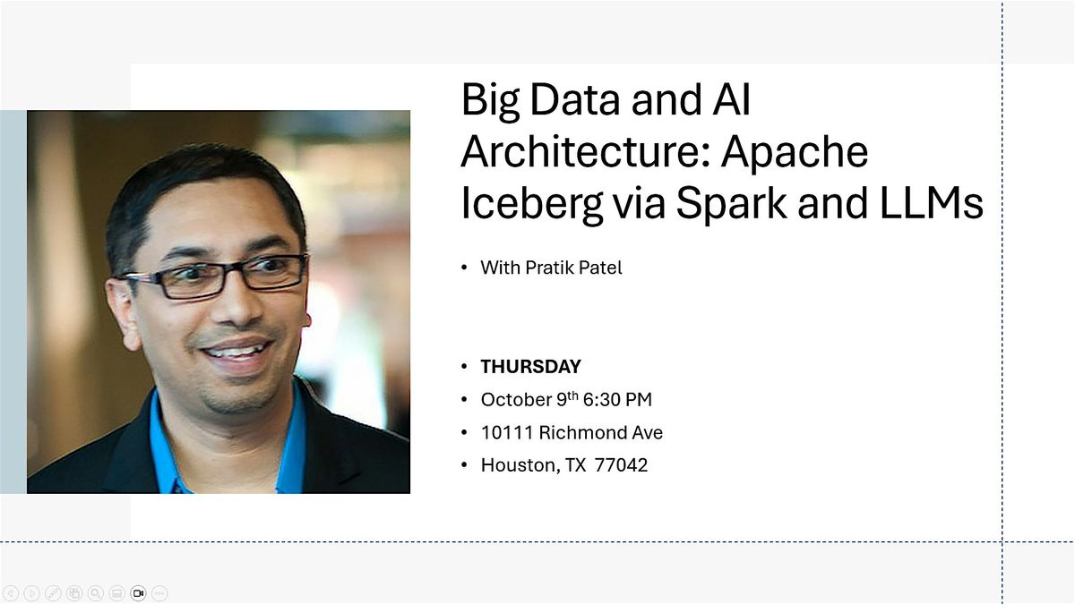 Big Data & AI Architecture: Apache Iceberg via Spark and LLMs Pratik Patel