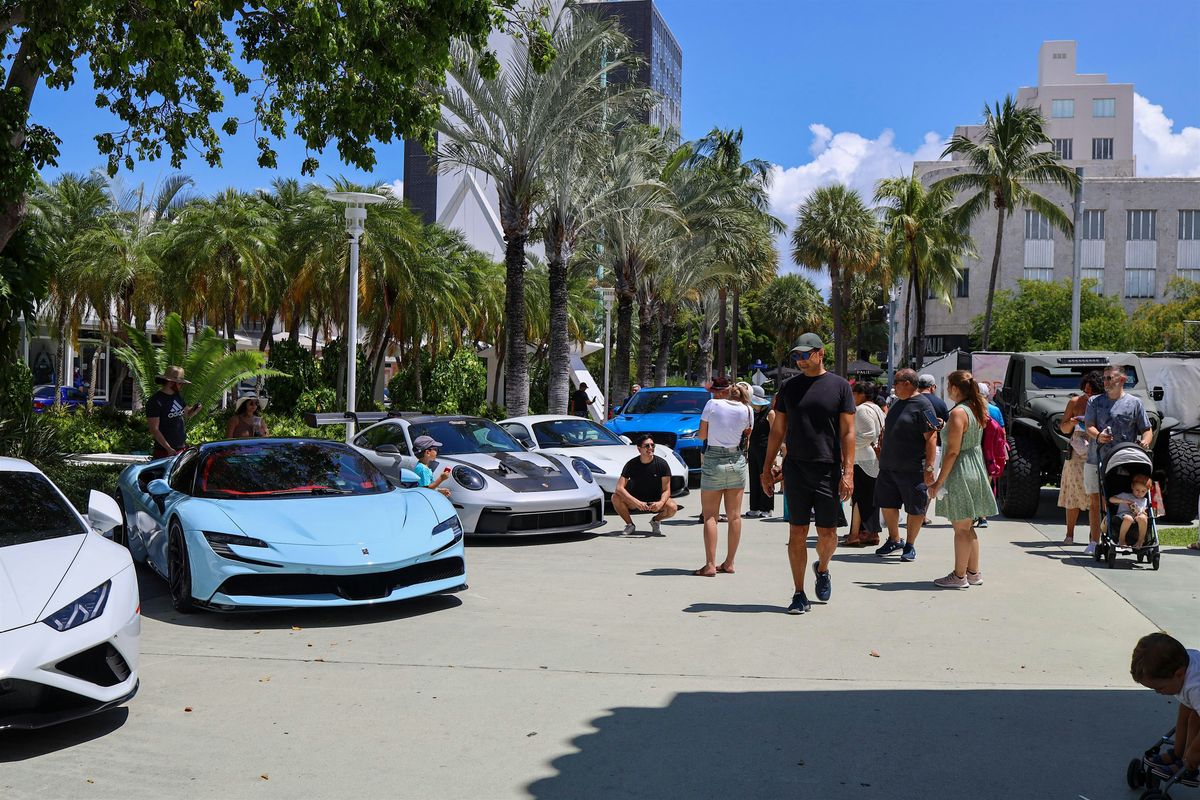 Supercar Showcase on Lincoln Road