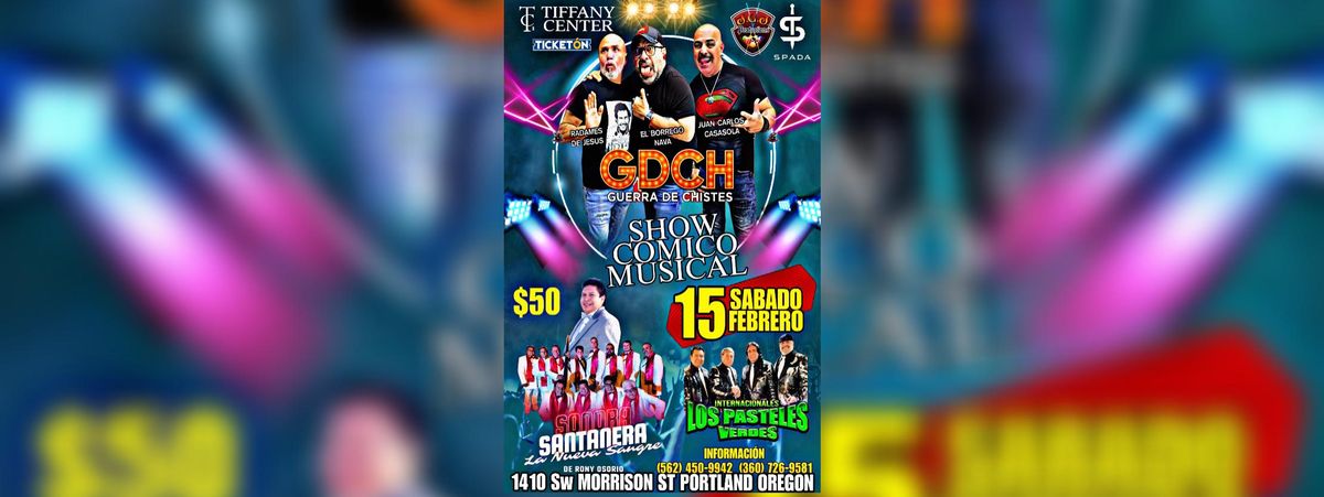 GDCH, SONORA SANTANERA & MAS EN PORTLAND