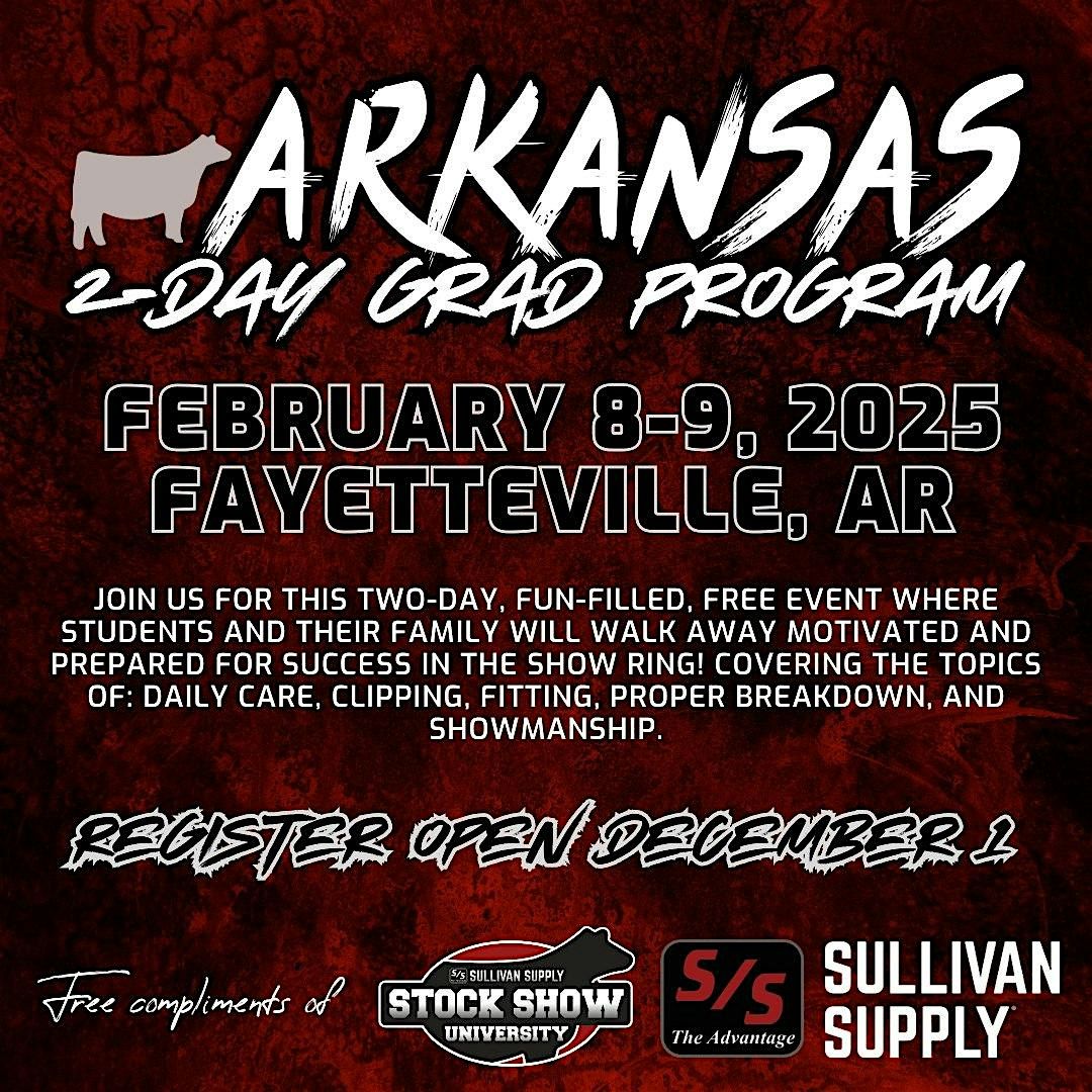 2024 Stock Show University's Arkansas 2-Day Cattle Grad Program