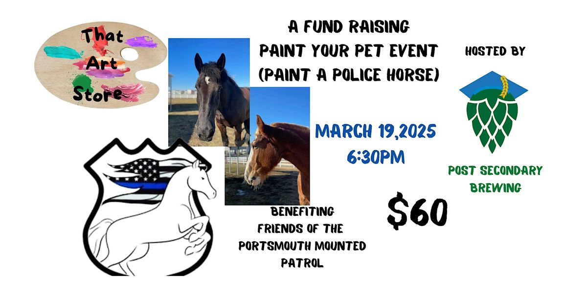 Tie Dye Paint Your Pet  @ Post Secondary Brewing