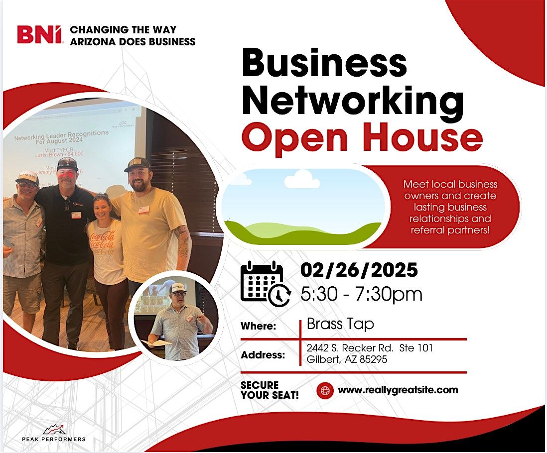 Business Networking Open House