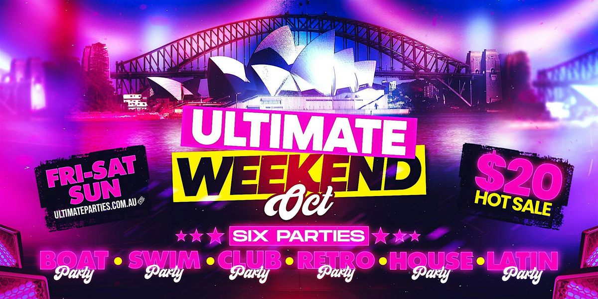 Sydney's Ultimate October Long Weekend Party Pass