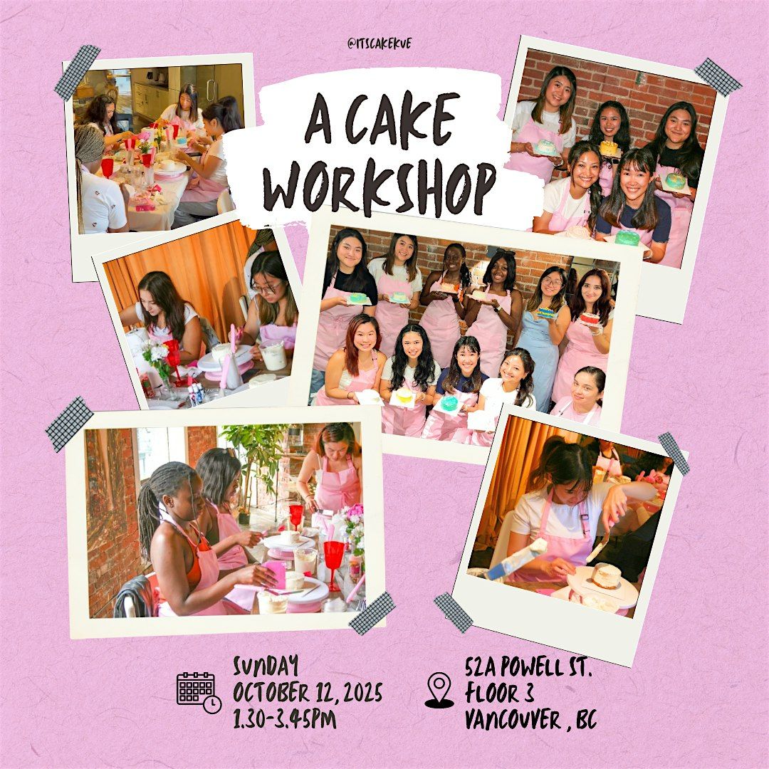 Cake Decorating Workshop