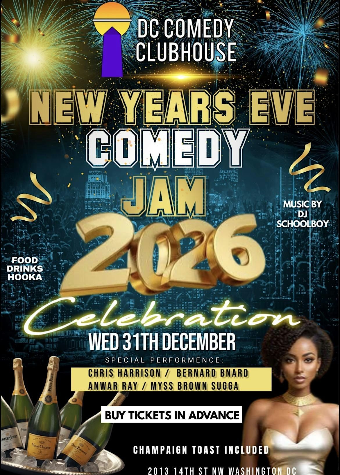 New Years Eve Comedy Jam
