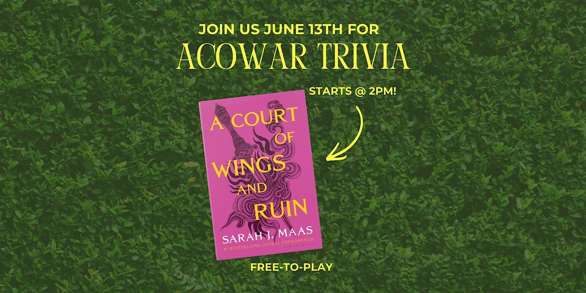 A Court of Wings and Ruin-inspired Trivia