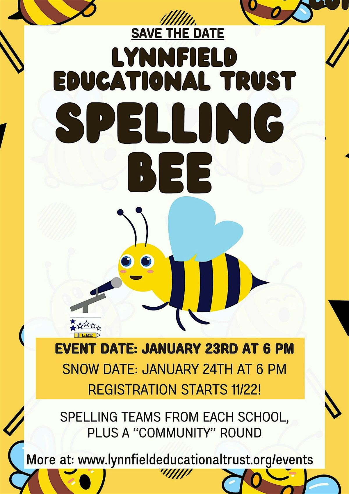 Lynnfield Educational Trust Spelling Bee