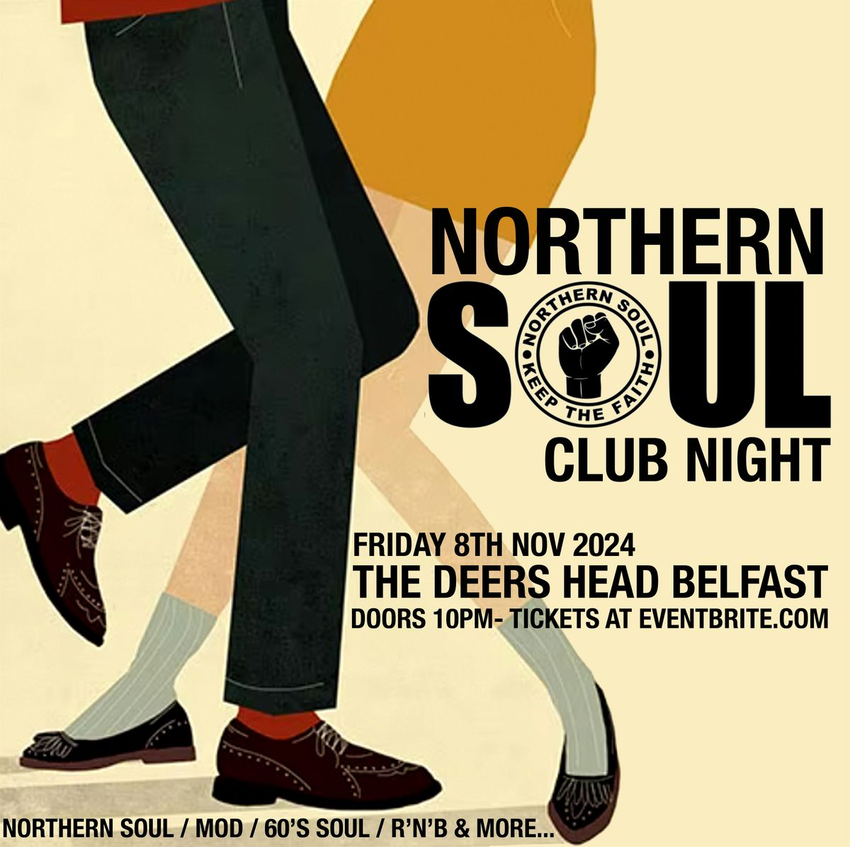 Northern Soul Club night at The Deers Head Belfast 8\/11\/24