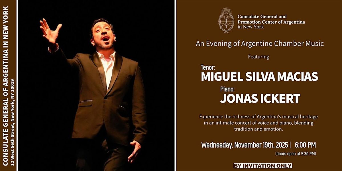 Opera Night with Miguel Silva Macias