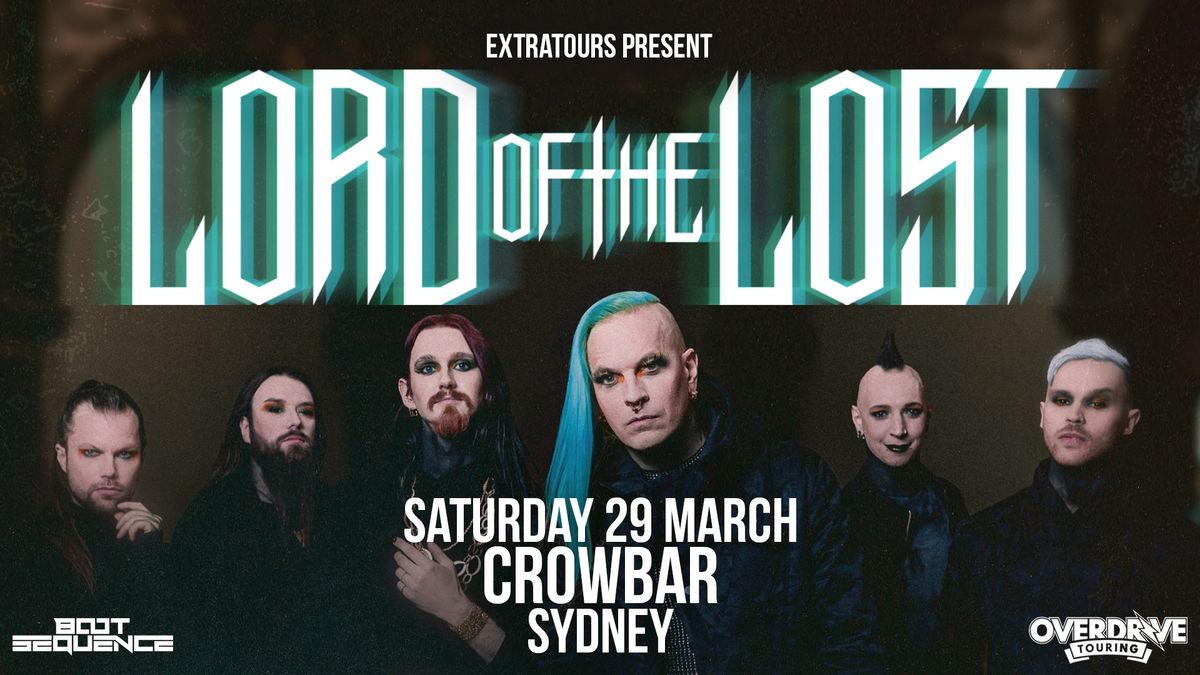 Lord Of The Lost - Sydney - Crowbar