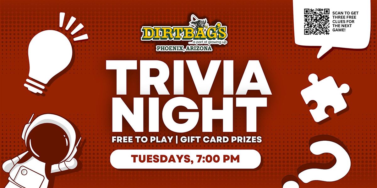 Trivia Night at Dirtbags Phoenix