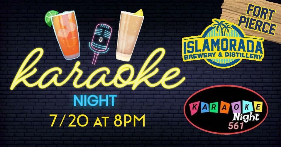 Karaoke 8pm & Ladies Night 7pm