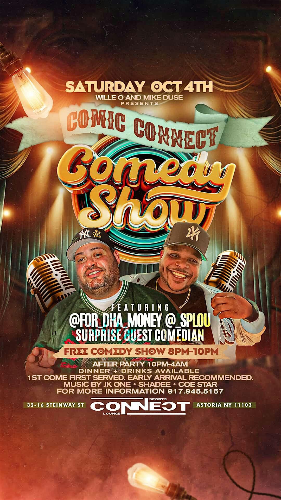 Comic Connect Comedy Show Courtesy of Spotlight Entertainment