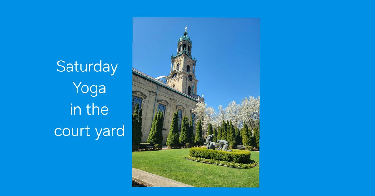Saturday Yoga at the Cathedral Garden
