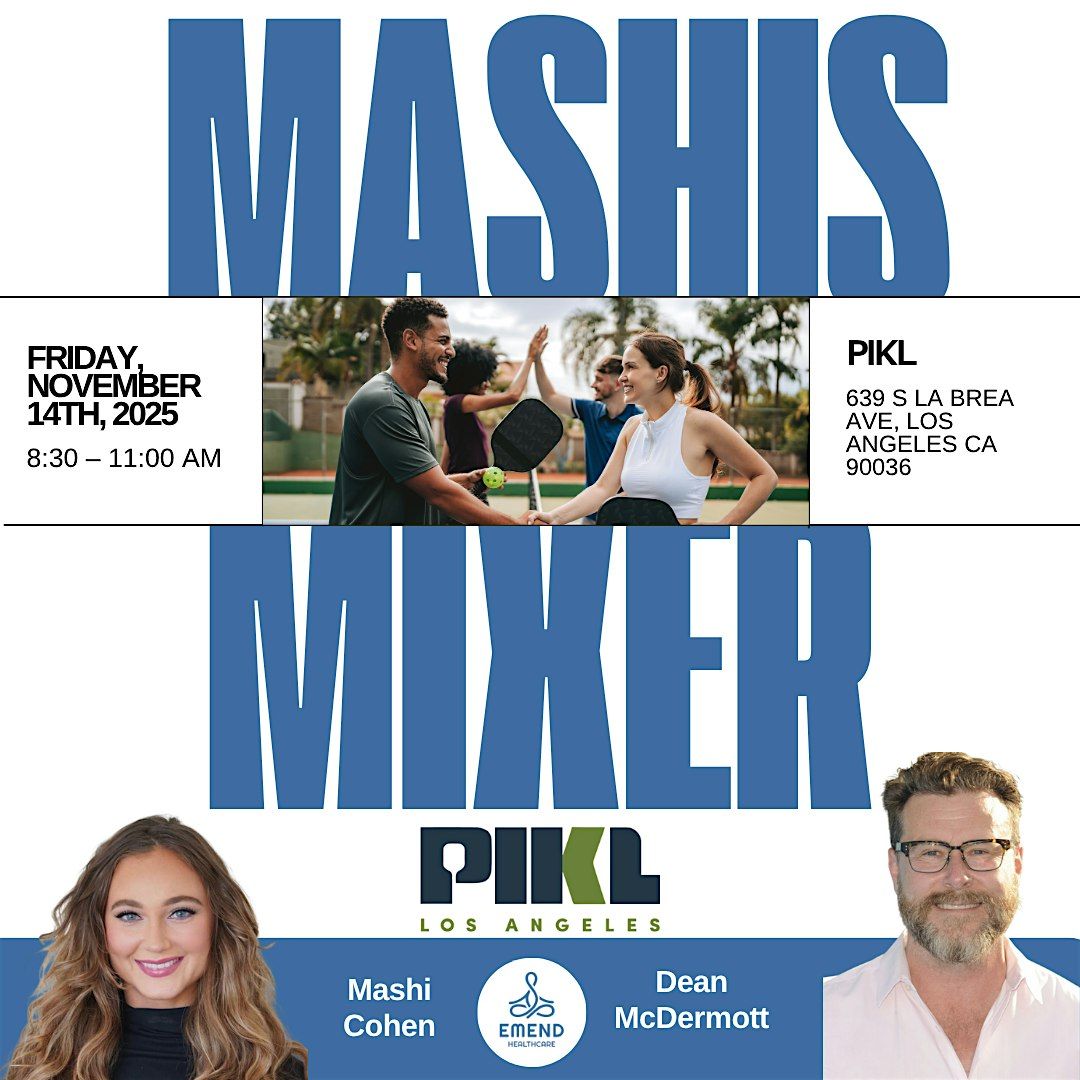 Mashi\u2019s Mixer on the Courts Returns - EMEND Healthcare