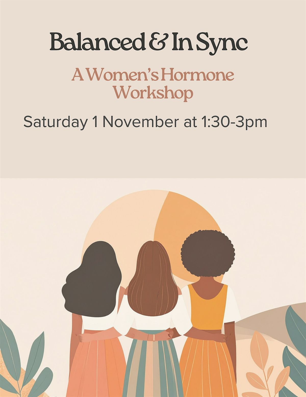 Balanced & In-Sync: A Women's Hormone Workshop