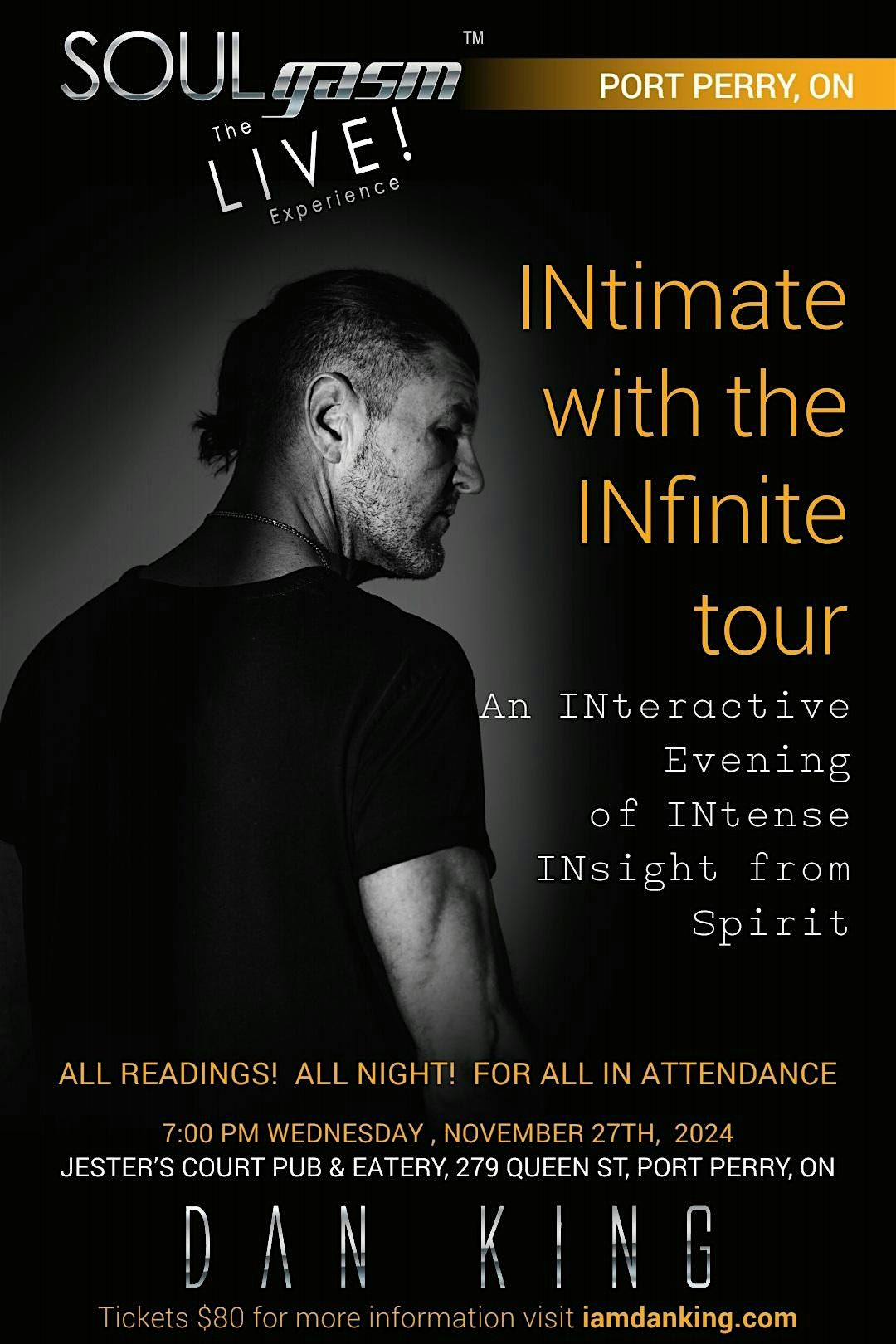 SOULgasm: The LIVE! Experience - INfinite with the INfinite Tour PORT PERRY