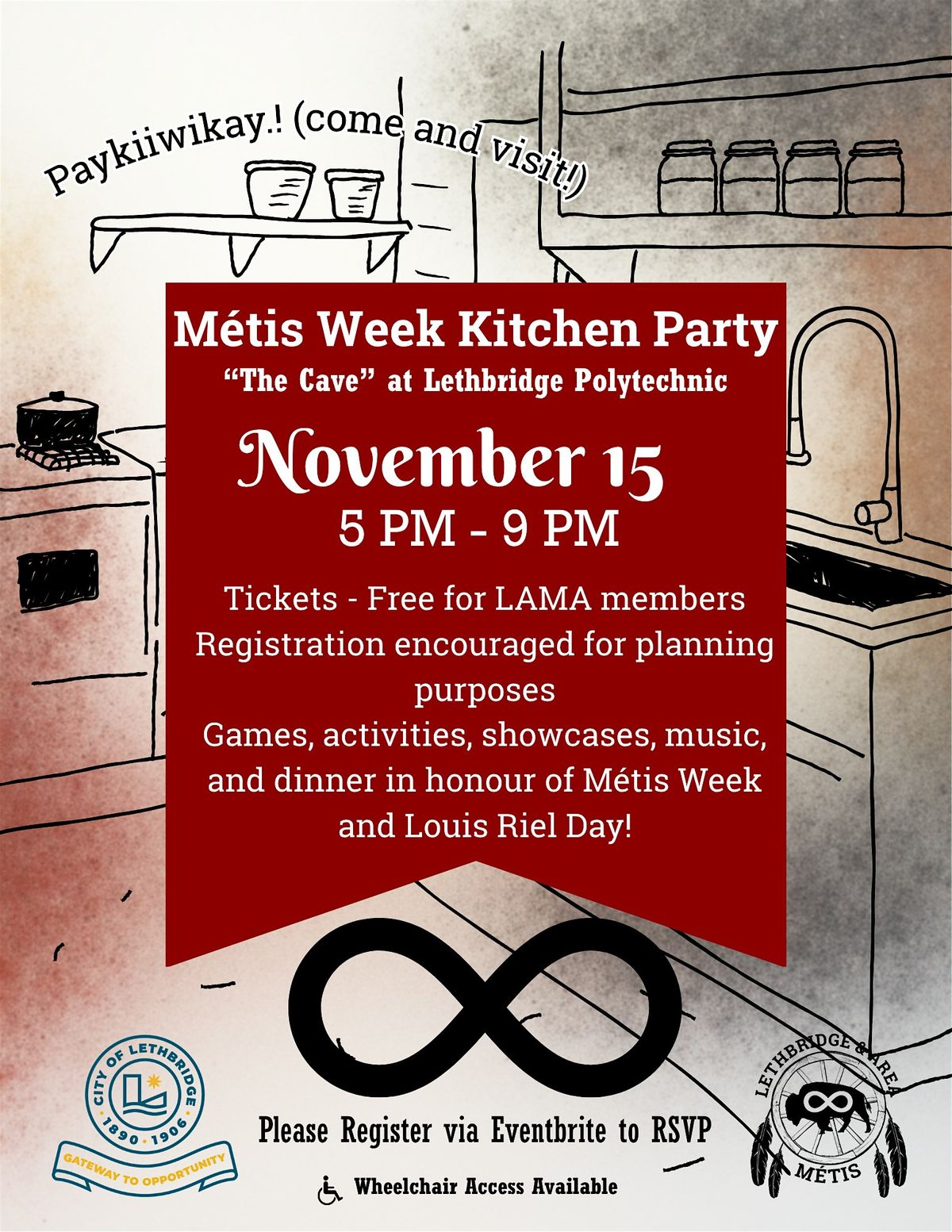 Metis Week Kitchen Party